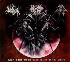 Evil Wrath/The True Endless/Gromm - Rape Their Soul With Black Metal Wrath