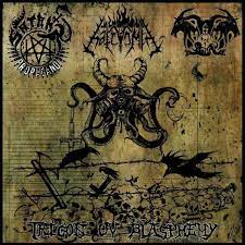 Satans Propaganda/Hate Vomit/Impaler Of Pest - Trigon ov blasphemy
